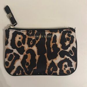 Victoria’s Secret Leopard Print Coin Purse/ Makeup Bag
